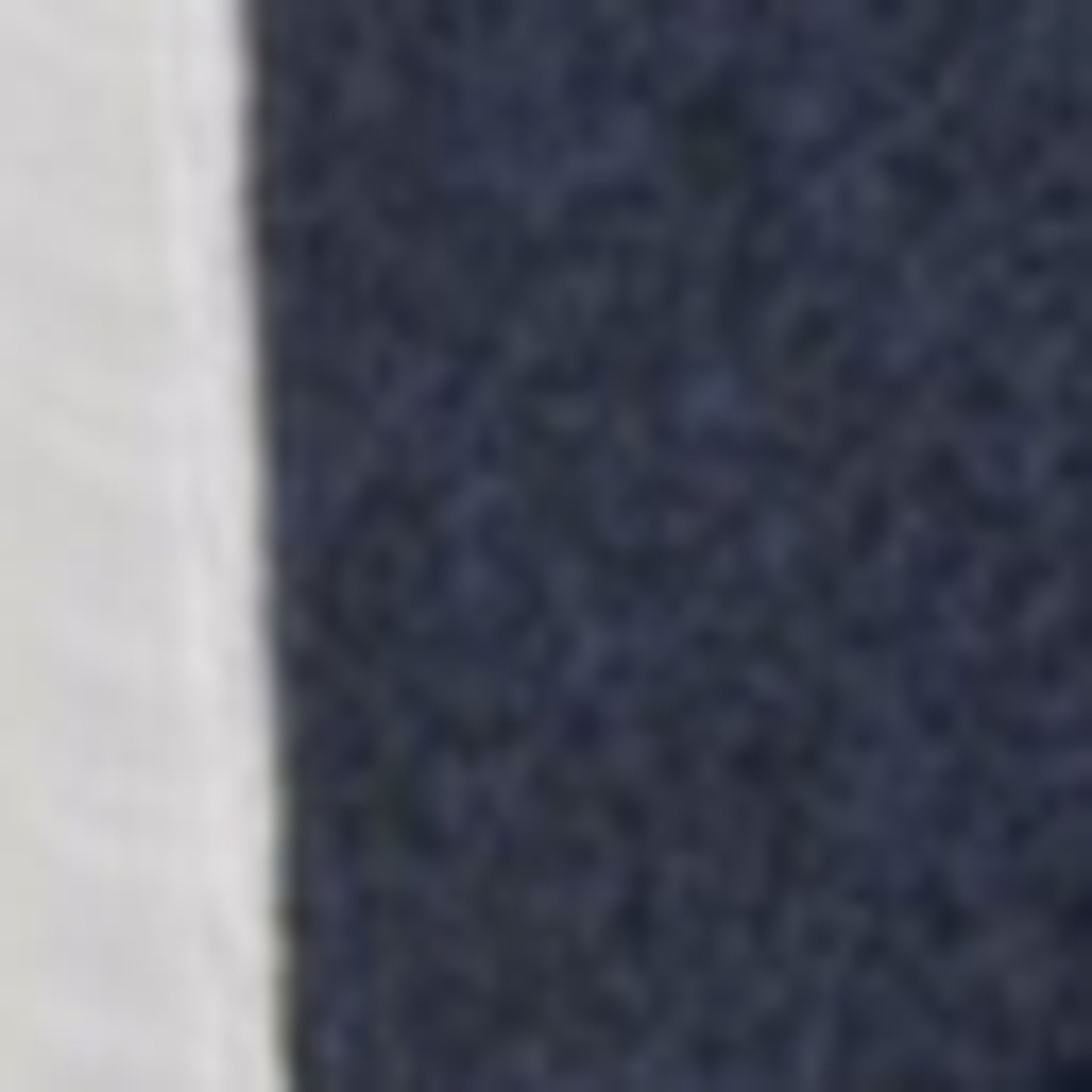Melange Navy/ White
