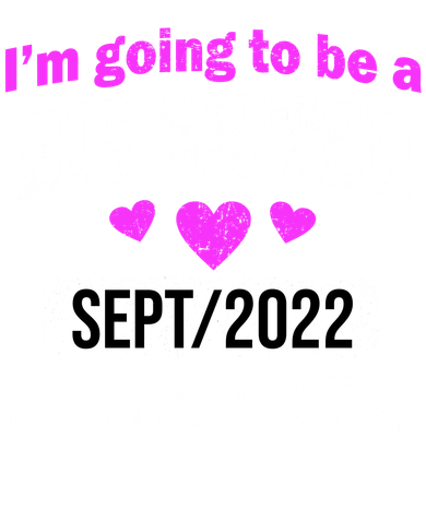 Personalize Big Sister Est Custom Year And Name  Kids Hoodie