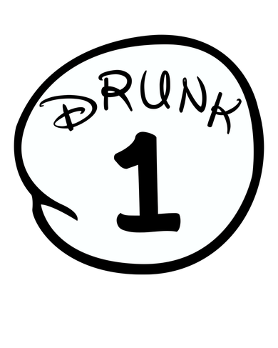 Custom Drunk 1 2 3 4 5 Personalize Tumbler