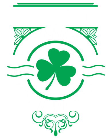 Personalize American Made Irish Parts St Patrick's Day Coaster
