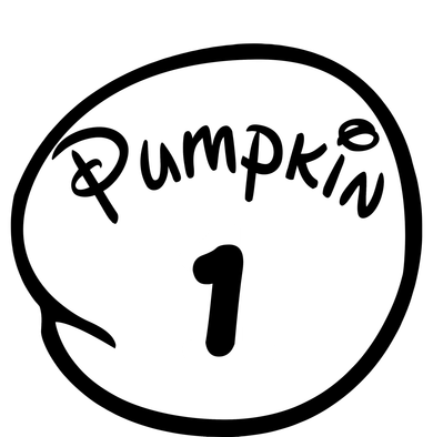 Pumpkin 1 2 3 4 5 Custom Personalize Halloween Mousepad