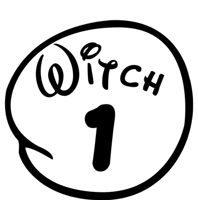 Witch 1 2 3 4 5 Custom Personalize Halloween Mousepad