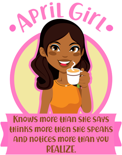 April Birthday Girl Knows More Than You Realize Pajama Set