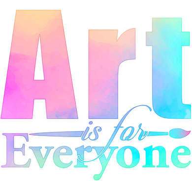 Art Is For Everyone Button