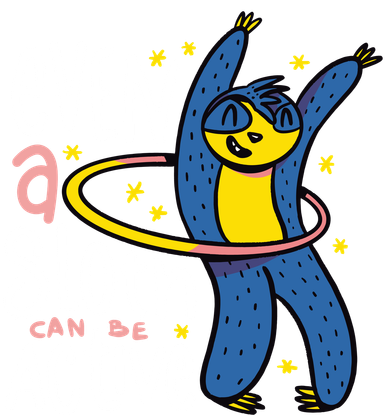 Active Sloth Funny Doggie Tank