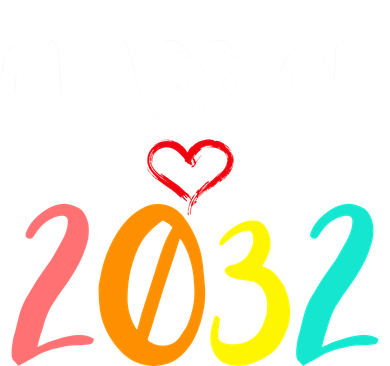 Class Of 2032 First Day Of School Kindergarten Button