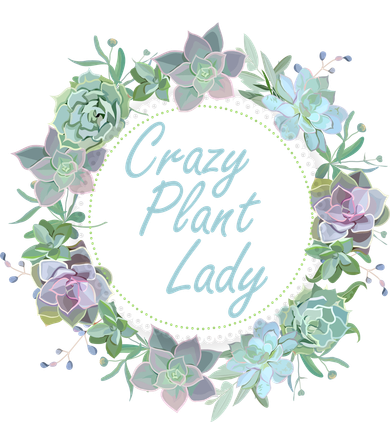 Crazy Plant Lady Floral Logo Doggie Tank