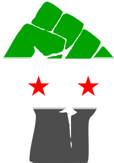 Free Syria Revolution Fist Flag Bucket Hat
