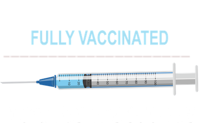 Fully Vaccinated You're Welcome Coaster