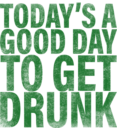 Today's a good day to get drunk Kids Long Sleeve Shirt