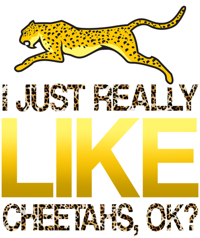 I Just Like Cheetahs Ok Women's Sweatshirt