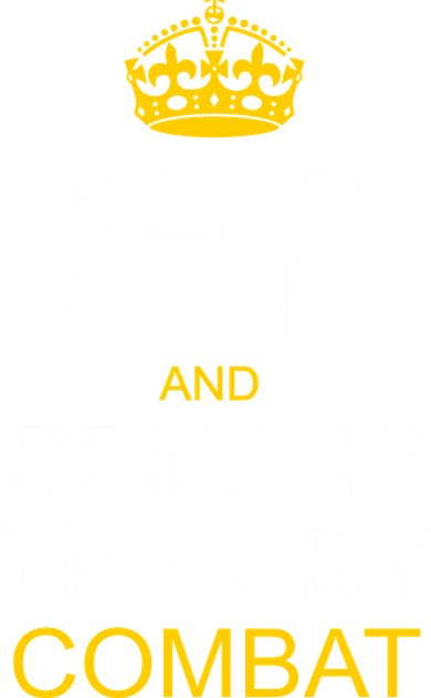 Keep Calm and Demand Trial By Combat Bucket Hat