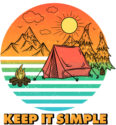Camping Keep It Simple Women's Tank Top