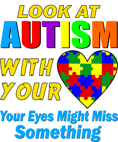 Look At Autism With Your Heart Toddler Long Sleeve