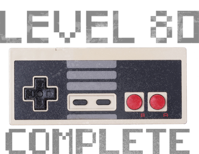 Level 80 Complete Retro Gamer 80th Birthday Bucket Hat