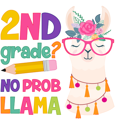 2nd Grade? No Prob Llama Coaster