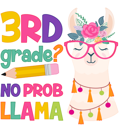 4th Grade? No Prob Llama Hoodie