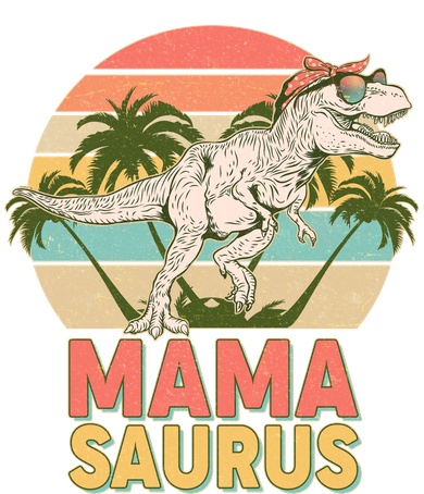 Vintage Mama Saurus T-Rex Mom Mother Coffee Mug