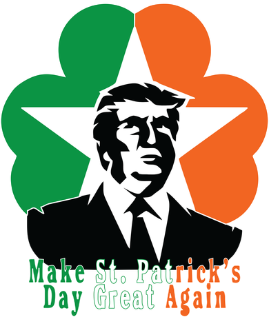 Make St. Patrick's Day Great Again Kids Sweatshirt