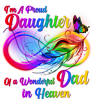 I'm A Proud Daughter Of A Wonder Dad In Heaven Beanie