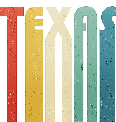 Vintage Retro Texas Baby Bodysuit