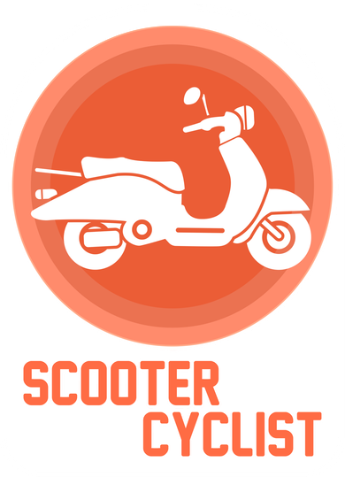 Vintage Scooter Cyclist Toddler T-Shirt