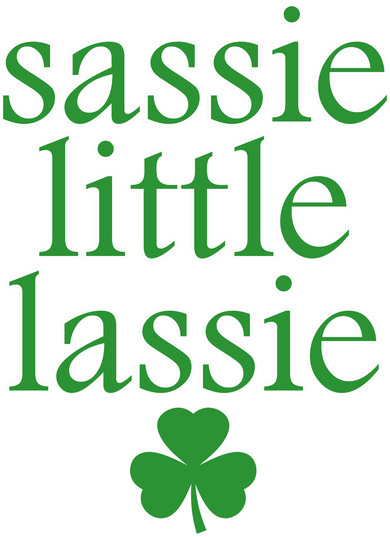 St Patrick's Day Sassie Little Lassie  Coffee Mug