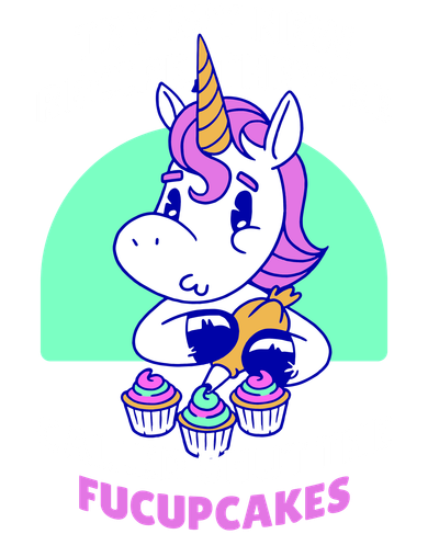 Try My Recipe Shut the Fucupcakes Funny Unicorn Women's Sweatshirt