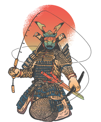 Samurai Warrior Fishing Women's Tank Top