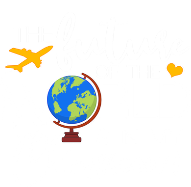 The Future of the World Is In My Classroom Women's V-Neck T-Shirt