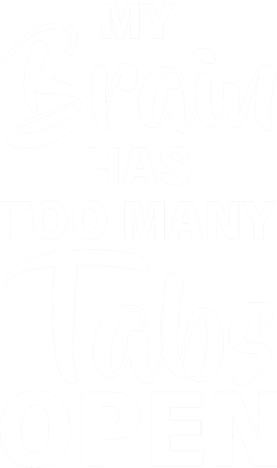 My brain has too many tabs open Baby Bodysuit