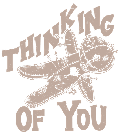 Thinking Of You Voodoo Doll Funny Kids Hoodie