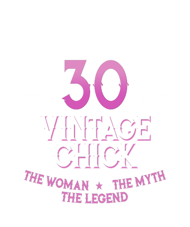 Genuine Aged 30 Years Vintage Chick 30th Birthday Tumbler