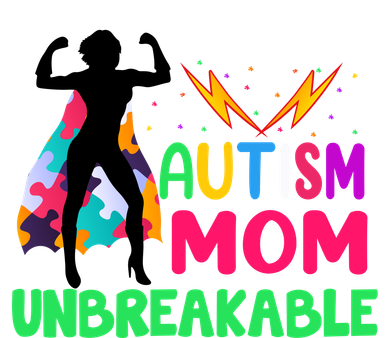 Autism Super Mom Unbreakable Kids Hoodie
