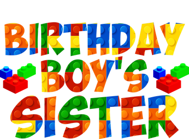 Birthday Boy's Sister Magnet