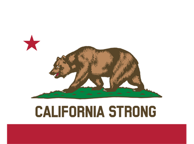 California Strong Flag Coffee Mug