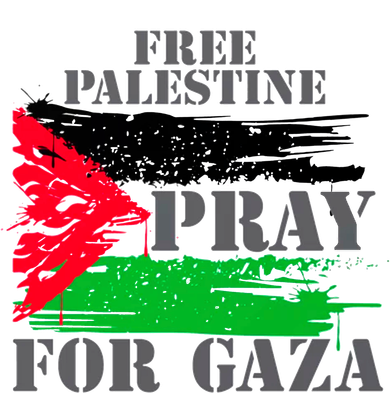 Free Palestine Pray For Gaza Palestinian Flag Doddie Hoodie