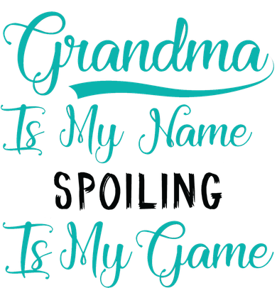 Cute Funny Grandma Is My Name Spoiling Is My Game Women's Tank Top