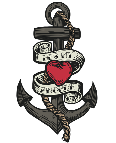 He's My Anchor Kids T-Shirt