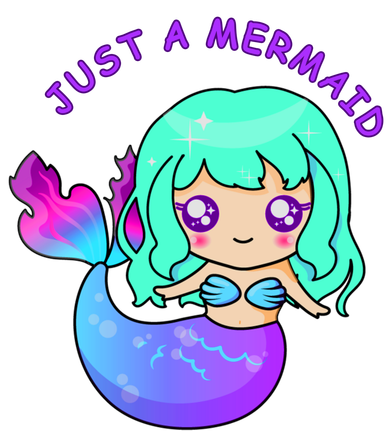 Just A Mermaid Doggie Tank