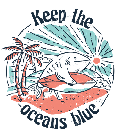 Keep The Ocean Blue Toddler T-Shirt