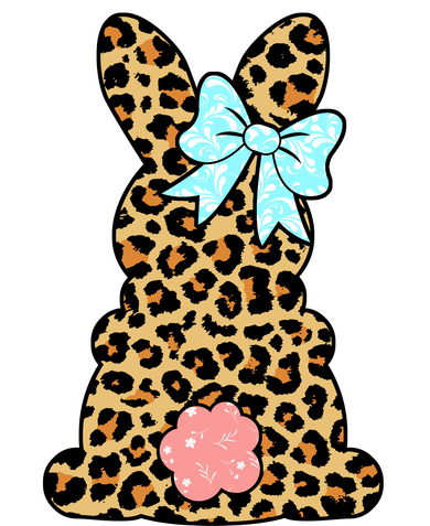 Easter Bunny Leopard Print Coffee Mug
