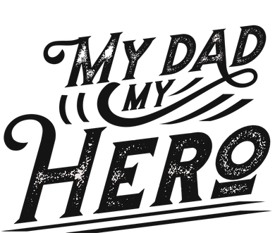 My Dad My Hero Golf Towel