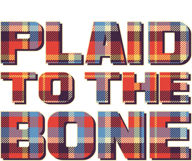 Plaid To The Bone Women's Dry Zone Grid Polo