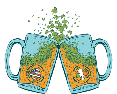 USA Irish Beer Mousepad
