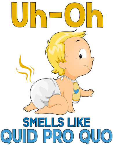 Uh-Oh Smells Like Quid Pro Quo Women's Sweatshirt