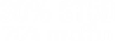 30 Stud 70 Muffin Funny Valentine Sayings FatherS Day Gift 16 in Basic Backpack