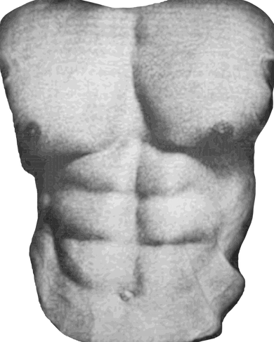 6 Pack Abs Baby Bodysuit