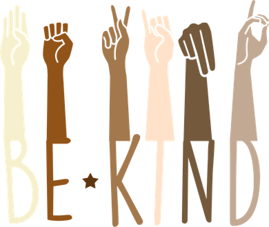 Sign Language Be Kind To All Doggie Tank
