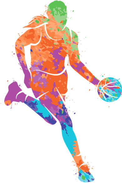 Basketball Player Girl Wo Girl Basketball Doggie Tank